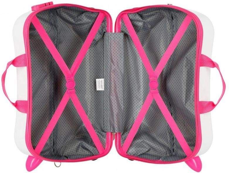 JOUMMABAGS Dětský kufřík na kolečkách Roll Road Little Me Princess MAXI ABS plast, 50x38x20 cm, 34 l - obrázek 3