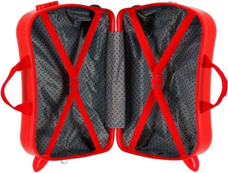 JOUMMABAGS Dětský kufřík na kolečkách Spiderman Black MAXI ABS plast, 50x38x20 cm, 34 l - obrázek 3