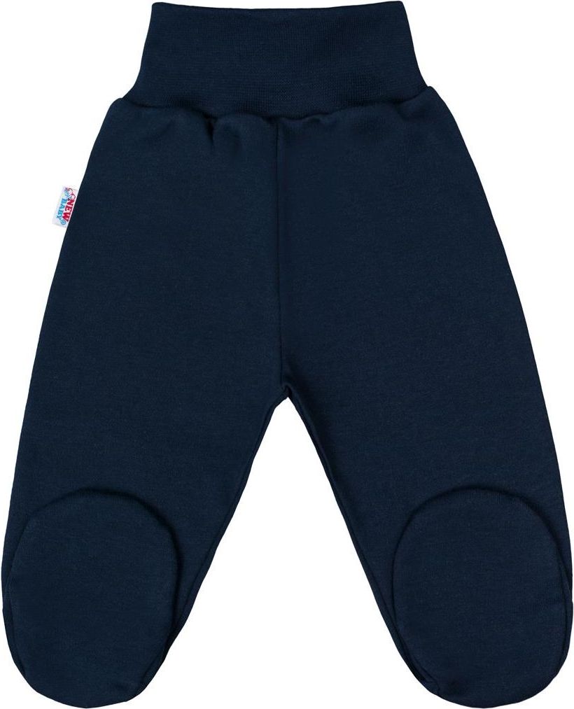 NEW BABY Kojenecké polodupačky Classic II tmavě modré 56 100% bavlna 56 (0-3m) - obrázek 1