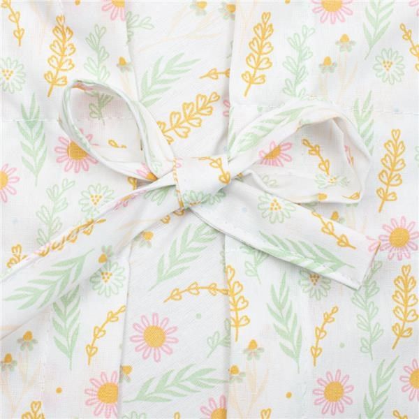 NEW BABY Klasická šněrovací zavinovačka Harmony bílá Bavlna/Polyester/Antialergické vlákno 70x70 cm - obrázek 2