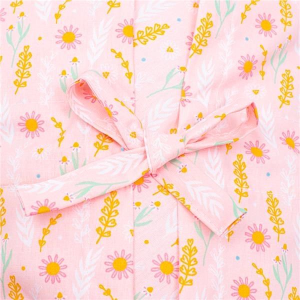 NEW BABY Klasická šněrovací zavinovačka Harmony růžová Bavlna/Polyester/Antialergické vlákno 70x70 cm - obrázek 2