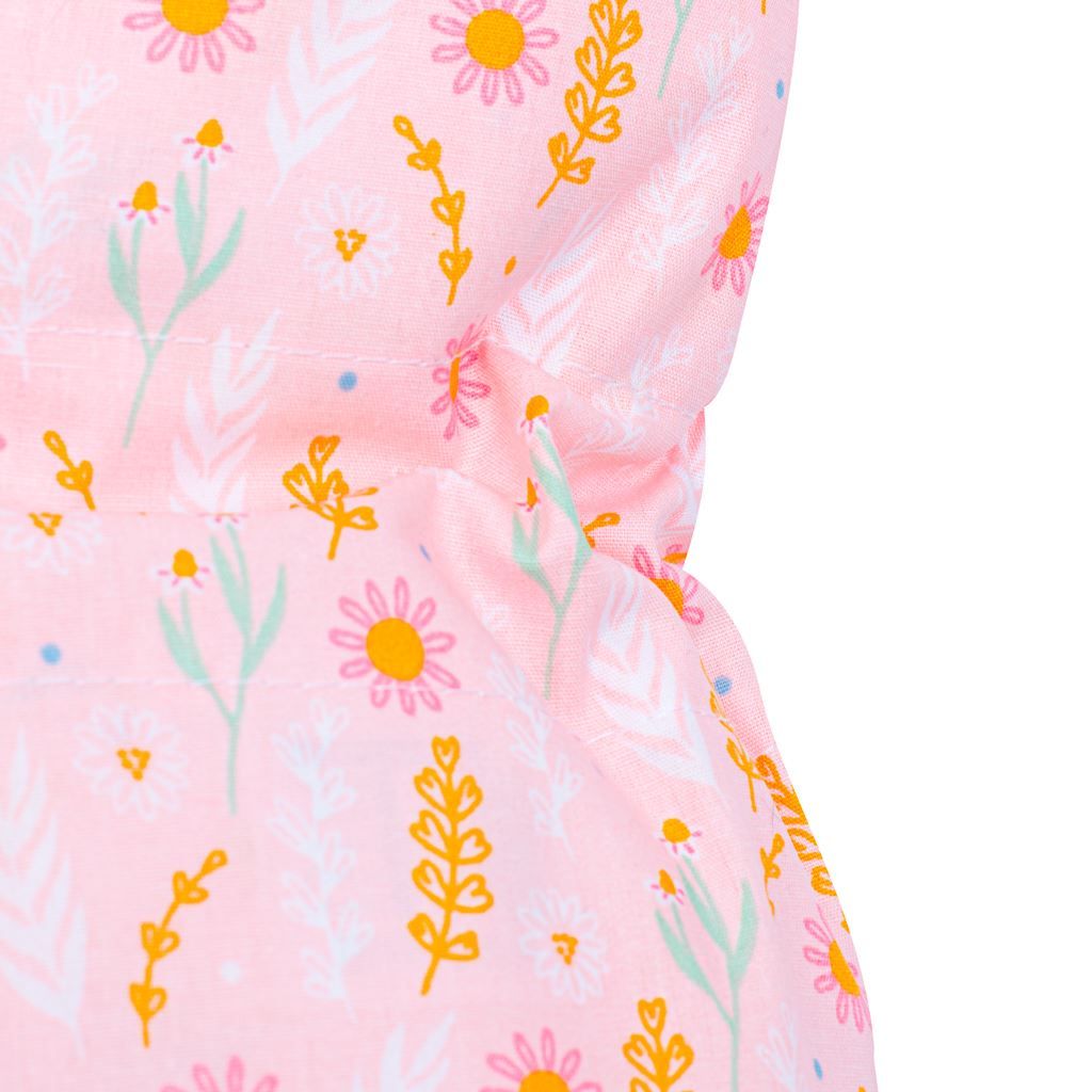 NEW BABY Klasická šněrovací zavinovačka Harmony růžová Bavlna/Polyester/Antialergické vlákno 70x70 cm - obrázek 3
