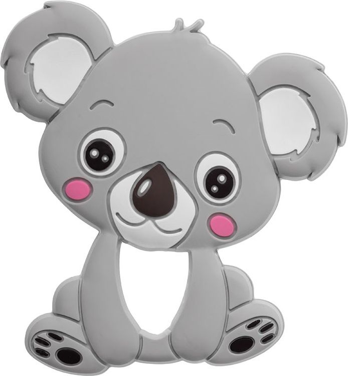 AKUKU Dětské silikonové kousátko Koala Silikon 9 cm - obrázek 1