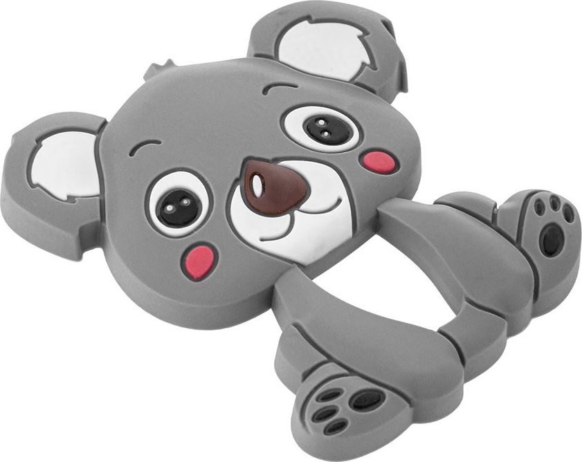 AKUKU Dětské silikonové kousátko Koala Silikon 9 cm - obrázek 3