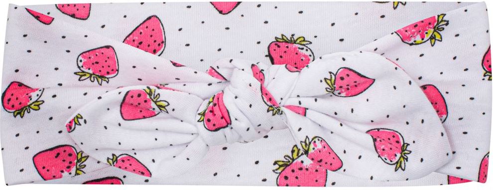 NEW BABY Kojenecké bavlněné šatičky s čelenkou Strawbery 100% Bavlna 80 (9-12m) - obrázek 3