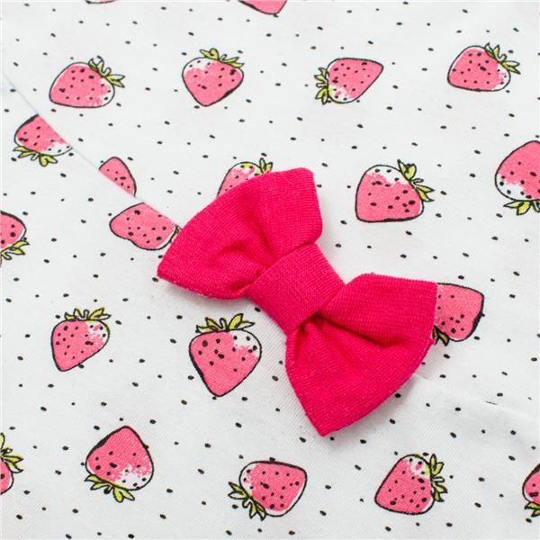 NEW BABY Kojenecké bavlněné šatičky s čelenkou Strawbery 100% Bavlna 80 (9-12m) - obrázek 4