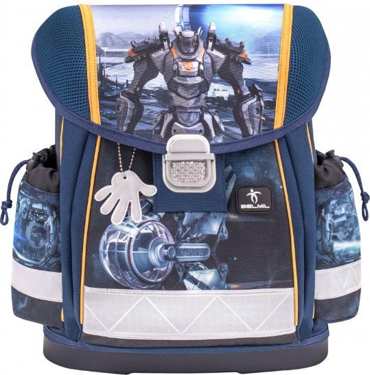 Školní aktovka Robot Parallel Universe 3 dílný set Belmil - obrázek 3