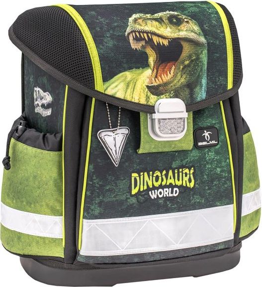 Školní aktovka Dinosaurus World 3 dílný set Belmil - obrázek 2