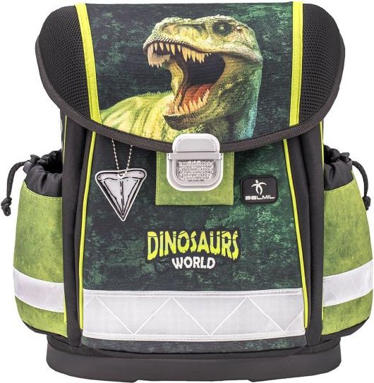 Školní aktovka Dinosaurus World 3 dílný set Belmil - obrázek 3