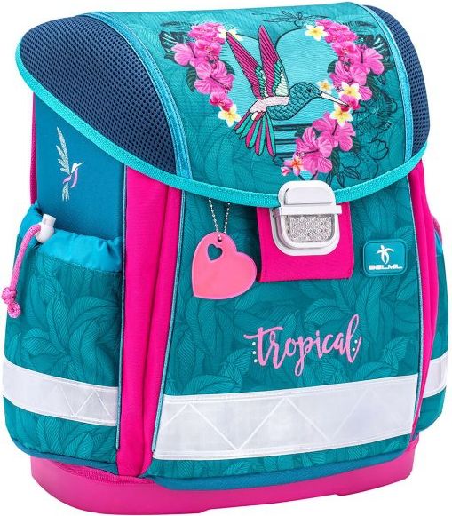 Školní aktovka Kolibřík Tropical Hummingbird 3 dílný set Belmil - obrázek 2