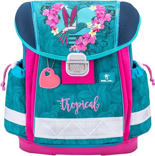Školní aktovka Kolibřík Tropical Hummingbird 3 dílný set Belmil - obrázek 3