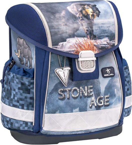 Školní aktovka Stone Age 3 dílný set Belmil - obrázek 2