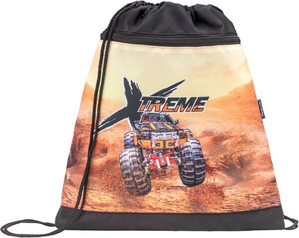 Školní aktovka Extreme Monster Truck 3 dílný set Belmil - obrázek 6