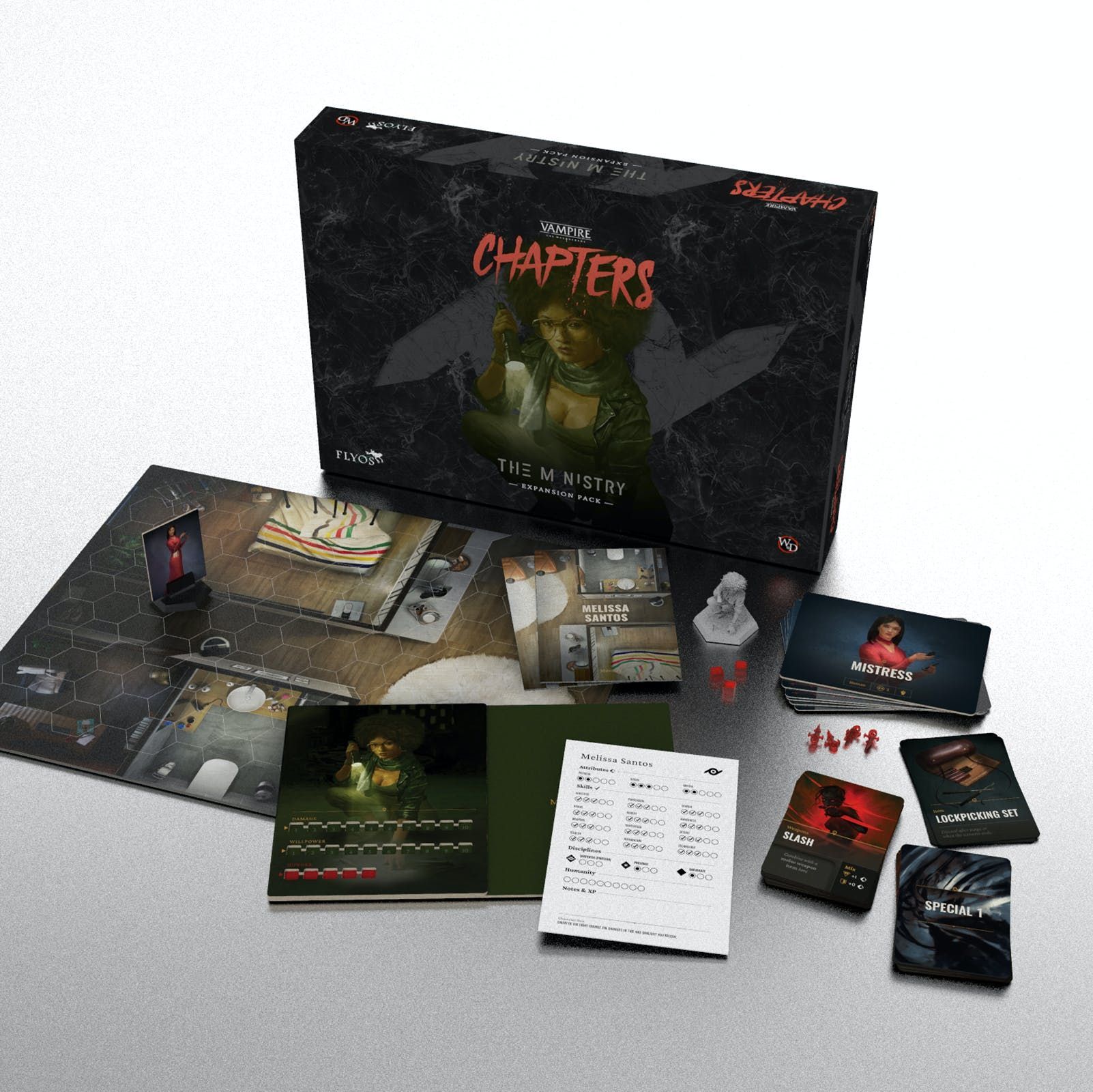 Flyos Games Vampire: The Masquerade – Chapters: The Ministry Expansion - obrázek 1