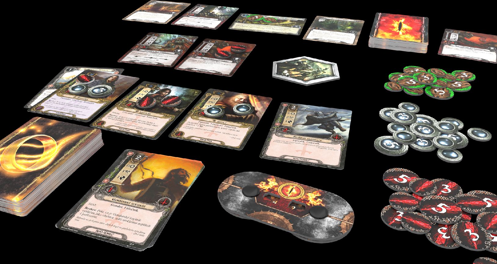 ADC Blackfire CZ Pán prstenů LCG - revidovaný Core Set - obrázek 2