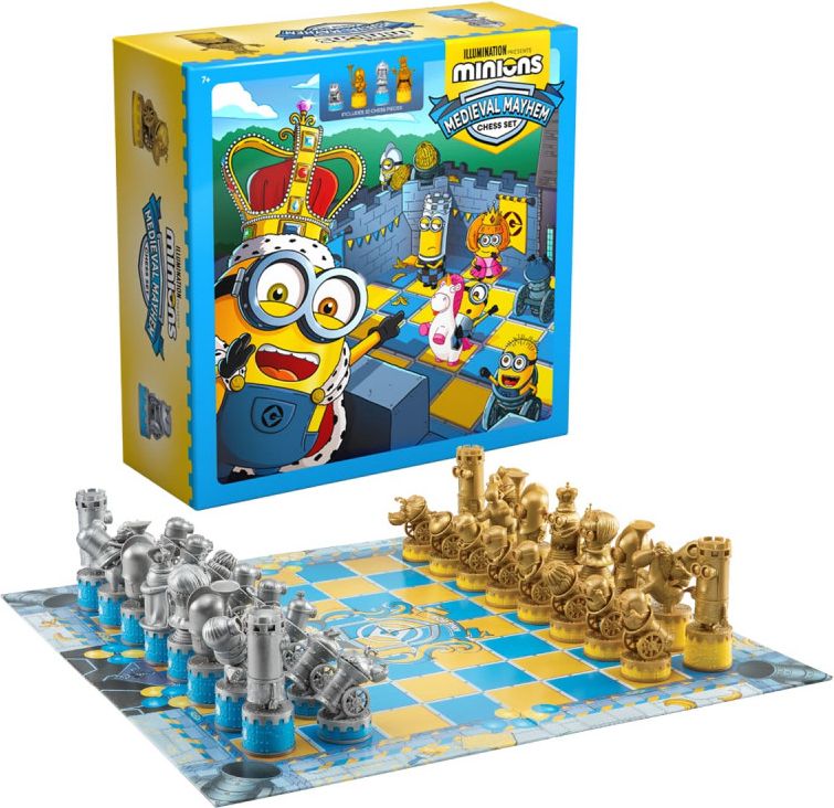 Noble Collection Minions Medieval Mayhem - Sběratelské šachy - obrázek 3