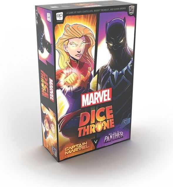 USAopoly Dice Throne Marvel 2-Hero Box 1 (Captain Marvel, Black Panther) - obrázek 1