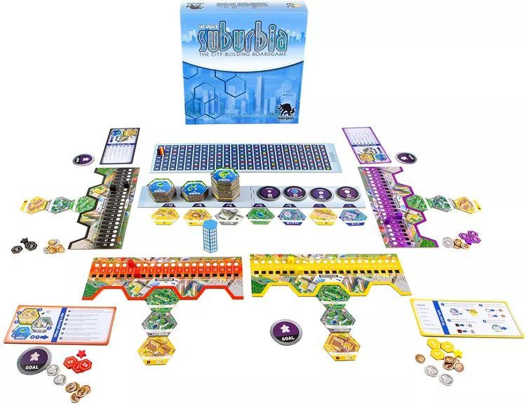 Bézier Games Suburbia 2nd Edition - EN - obrázek 4
