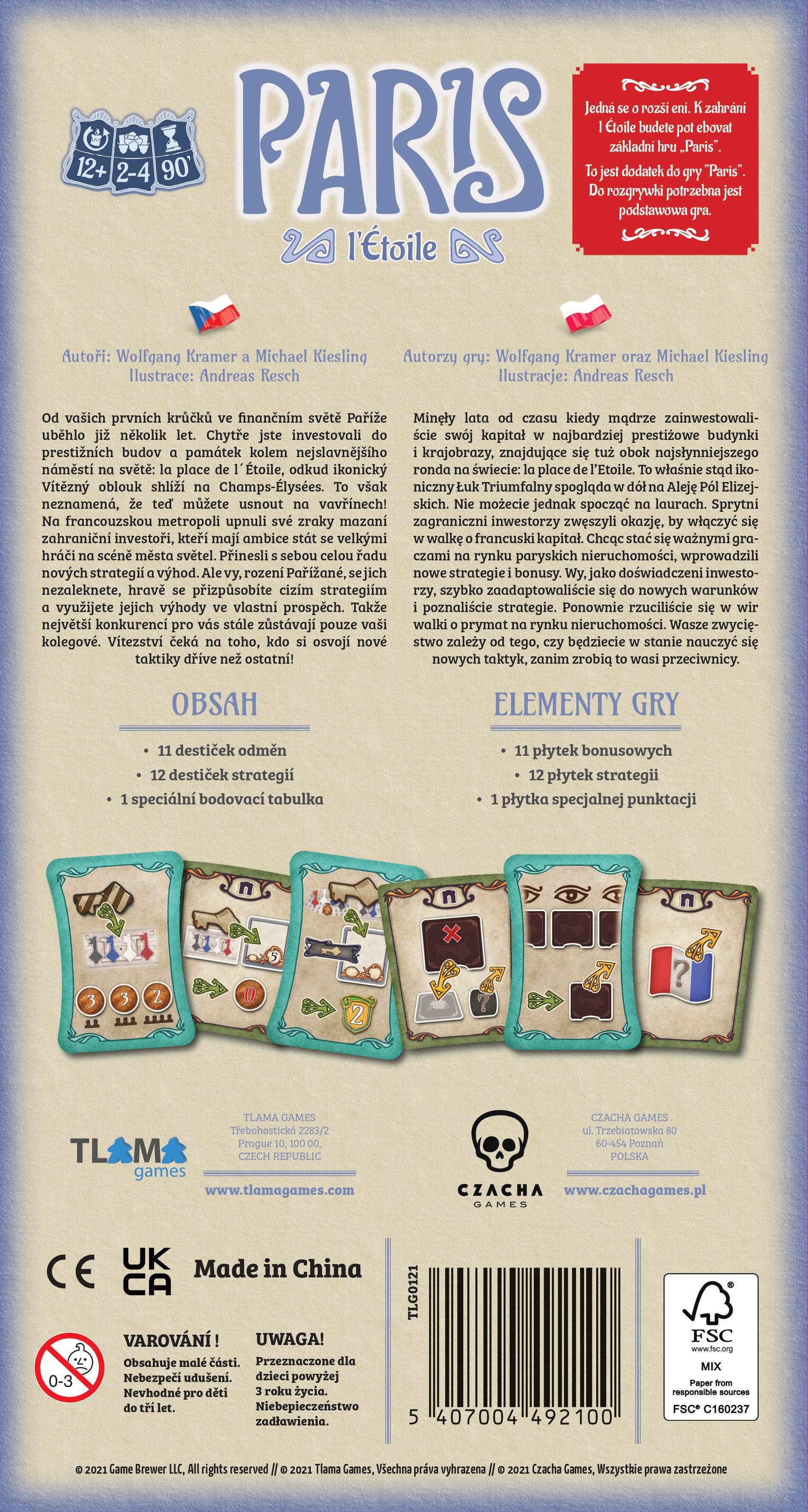 Game Brewer Paris: l'Étoile EN - obrázek 2
