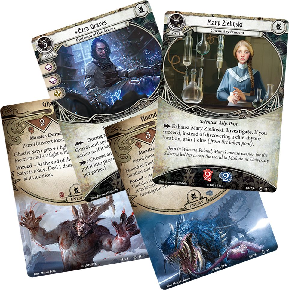 Fantasy Flight Games Arkham Horror LCG: Machinations Through Time Scenario Pack - obrázek 2