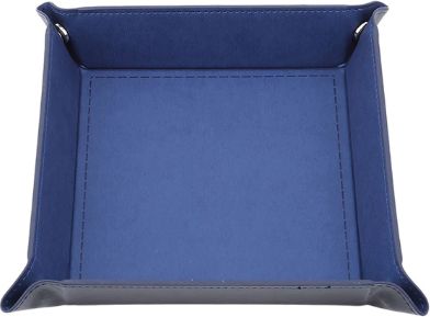 TLAMA games Dice Tray - Tác na kostky, koženka (skládací) Barva: Červená - obrázek 4