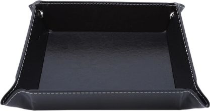 TLAMA games Dice Tray - Tác na kostky, koženka (skládací) Barva: Červená - obrázek 5