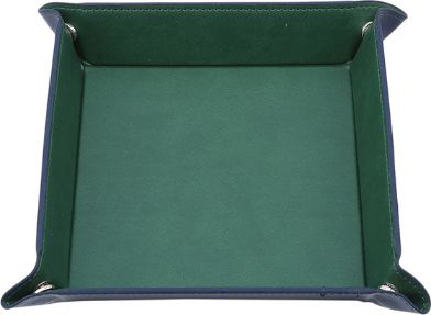 TLAMA games Dice Tray - Tác na kostky, koženka (skládací) Barva: Červená - obrázek 6