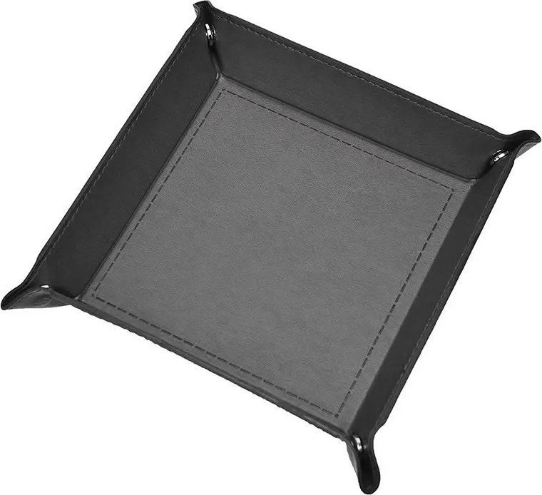 TLAMA games Dice Tray - Tác na kostky, koženka (skládací) Barva: Červená - obrázek 10