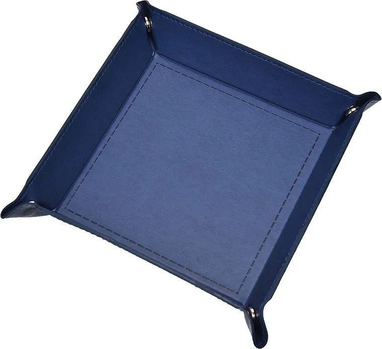 TLAMA games Dice Tray - Tác na kostky, koženka (skládací) Barva: Červená - obrázek 13