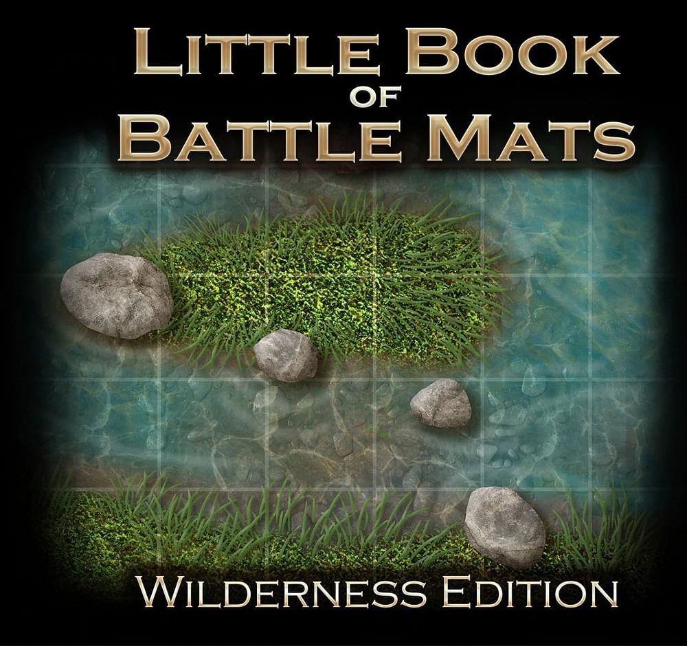 Loke Battle Mats Little Book of Battle Mats - Wilderness Edition - obrázek 1