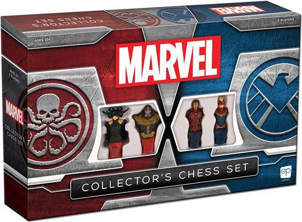 USAopoly Marvel Collector's Chess Set - obrázek 1