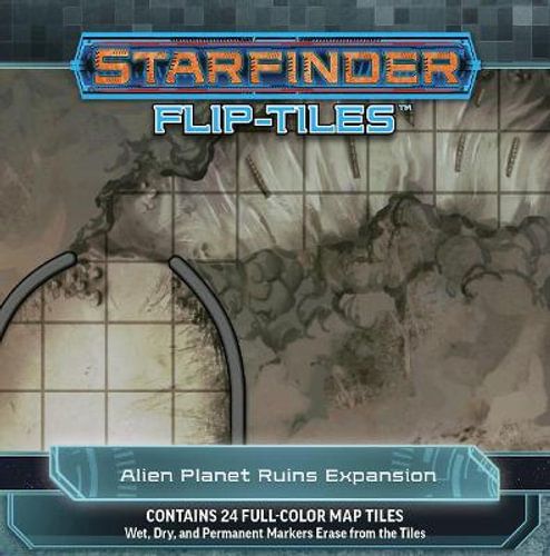 Paizo Publishing Starfinder Flip-Tiles: City Alien Planet Ruins Expansion - obrázek 1