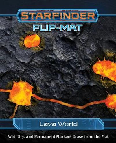 Paizo Publishing Starfinder Flip-Mat: Lava World - obrázek 1