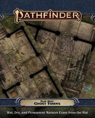 Paizo Publishing Pathfinder Flip-Mat: Ghost Towns - obrázek 1