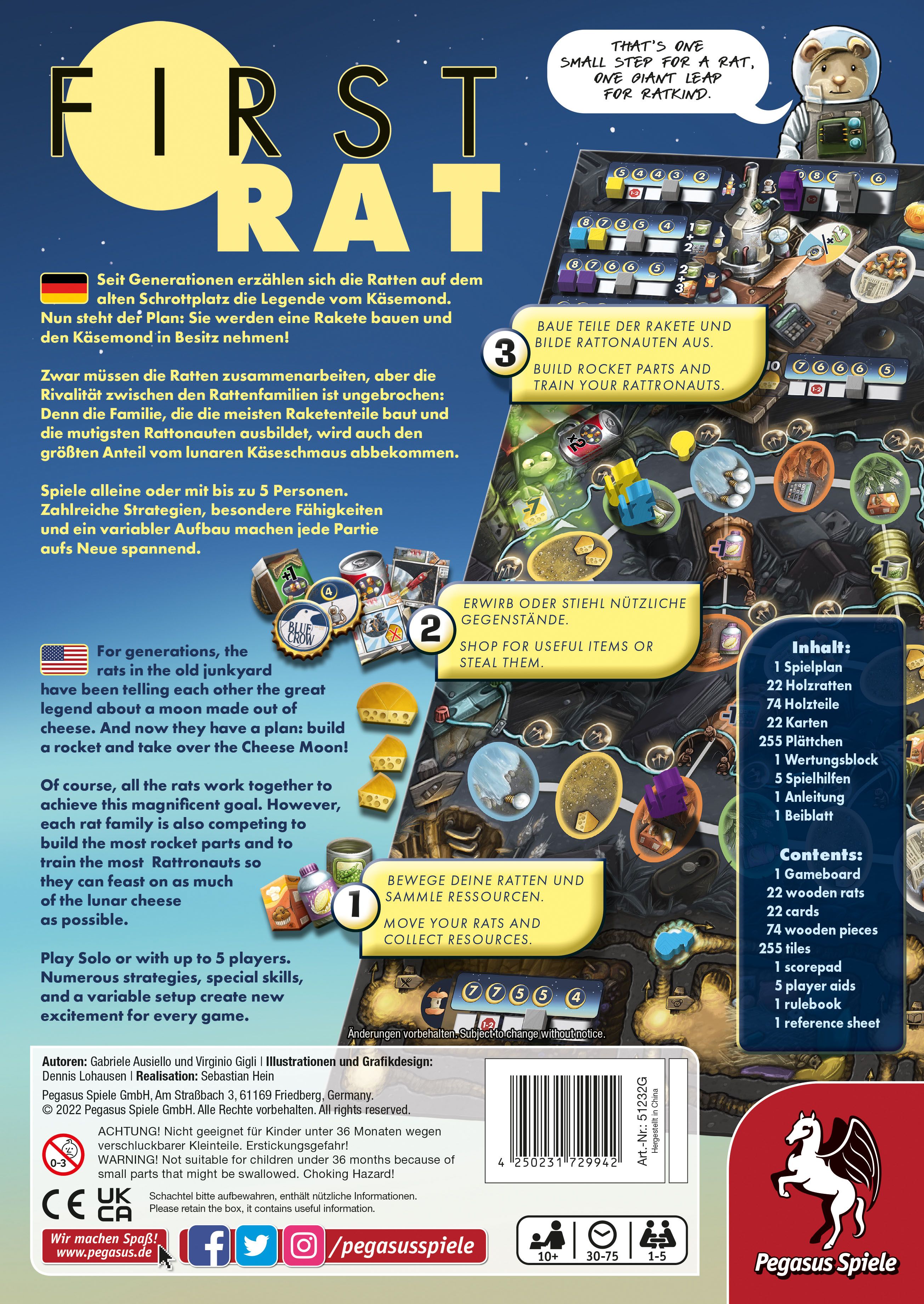 Pegasus Spiele First Rat - obrázek 4