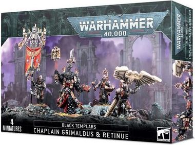 Games Workshop Black Templars: Grimaldus & Retinue - obrázek 1