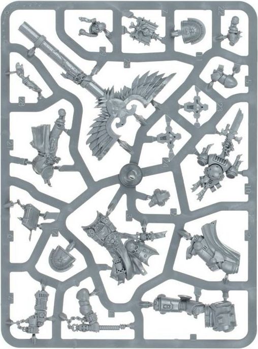 Games Workshop Black Templars: Grimaldus & Retinue - obrázek 5