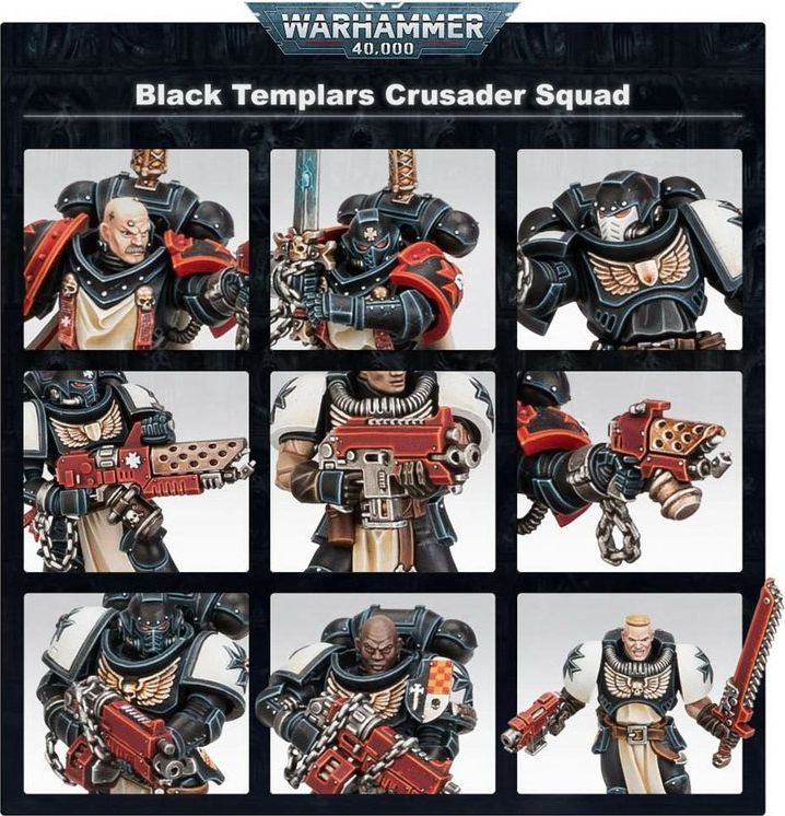 Games Workshop Black Templars: Primaris Crusader Squad - obrázek 2