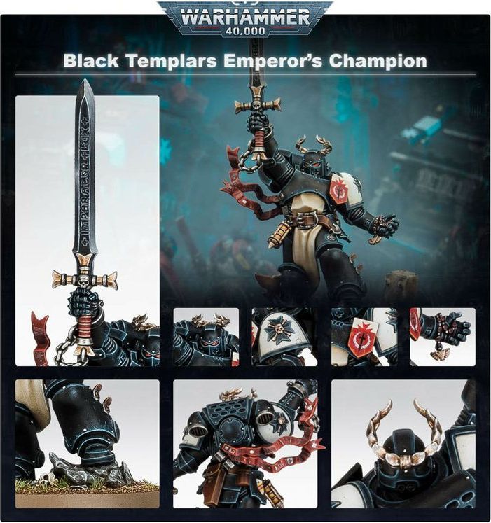 Games Workshop Black Templars: Emperor's Champion - obrázek 2