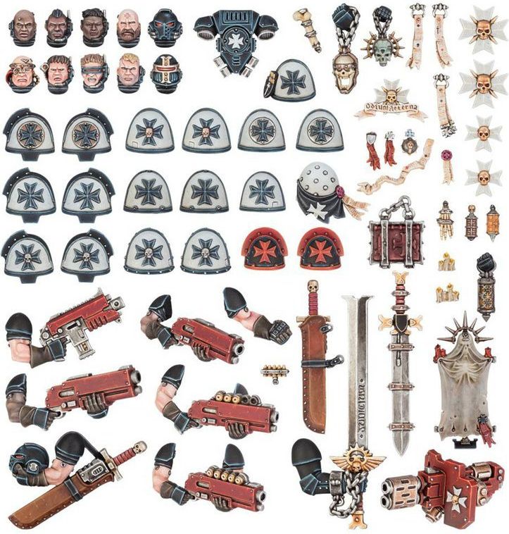 Games Workshop Black Templars: Upgrades and Transfers - obrázek 2
