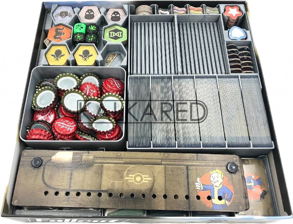 Kalkared Fallout: Desková hra Insert - obrázek 1