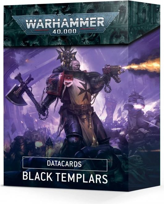 Games Workshop Datacards: Black Templars (English) - obrázek 1