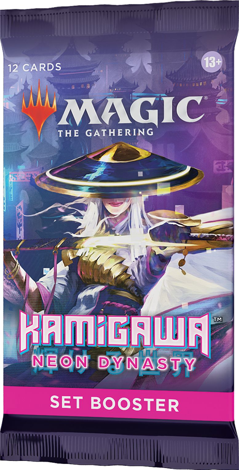 Wizards of the Coast Magic The Gathering: Kamigawa Neon Dynasty Set Booster - obrázek 1