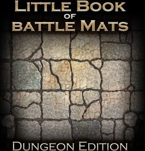 Loke Battle Mats The Little Book of Battle Mats - Dungeon Edition - EN - obrázek 1