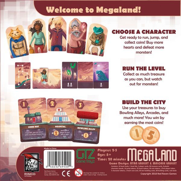 Red Raven Games Megaland - obrázek 3