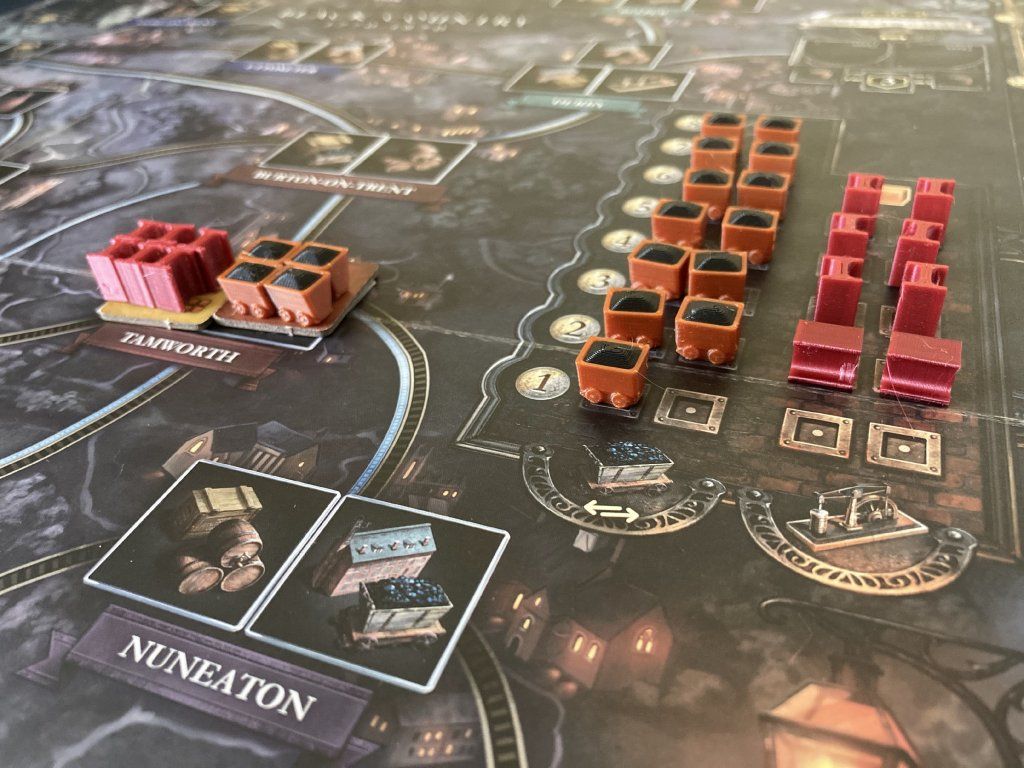 TLAMA games Brass Birmingham - žetony železa a uhlí - obrázek 2