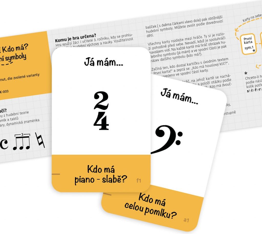 Zodpovědná výuka Já mám, kdo má? Hudební symboly - obrázek 2