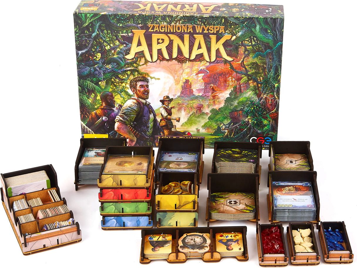 e-Raptor Lost Ruins of Arnak UV Print Insert - obrázek 1