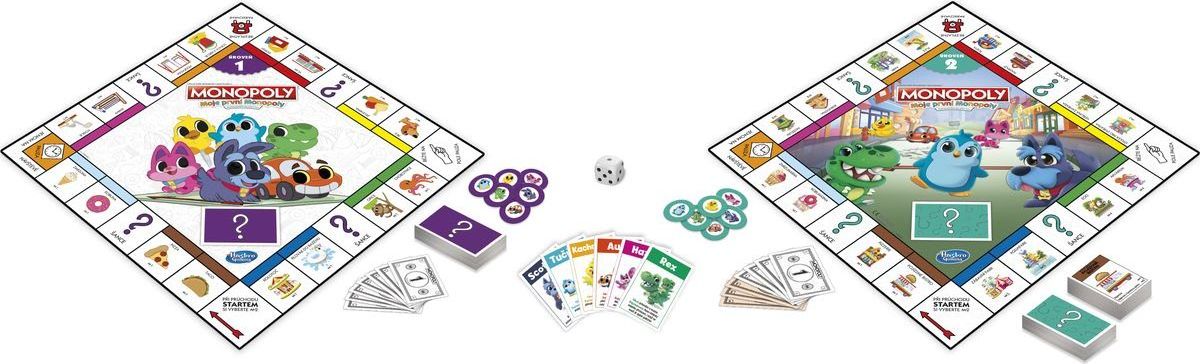 Hasbro Gaming Moje první Monopoly - obrázek 3