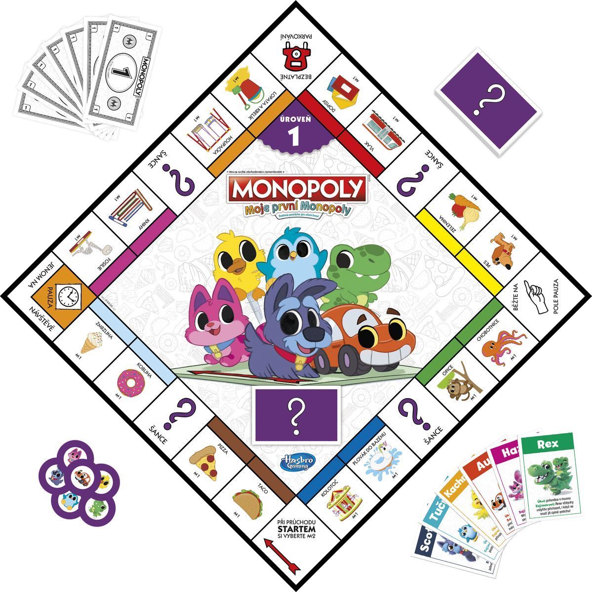 Hasbro Gaming Moje první Monopoly - obrázek 4